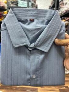 Wholesale Custom <b>Hawaiian</b> Print Digital Silk Cotton Fabric <b>Men's</b> Button-Up <b>Shirt</b> Golf Beach Work Style Polyester Rayon Material - Product Image 6