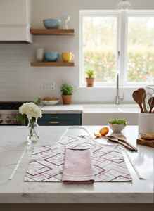 Ensemble d'aprons de cuisine imperméables de qualité supérieure avec serviette jacquard en coton offerte, vente en gros Turquie - Product Image 3