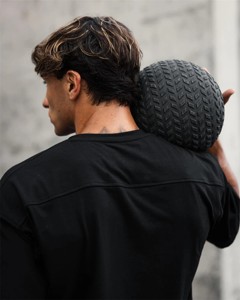 เสื้อยืดแขนสั้นสำหรับผู้ชาย, เสื้อยืดโอเวอร์ไซส์สำหรับเล่นกีฬาวิ่งออกกำลังกายผ้าฝ้ายฤดูร้อน - Product Image 3