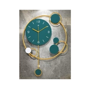 Reloj de pared de diseño único de Metal, círculo multicolor, hora del universo, decoración para sala de estar, oficina y dormitorio, reloj decorativo de pared - Product Image 2