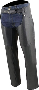 Chaps en cuir pour hommes avec design confortable réglable, pantalon chaps en cuir pour hommes avec un look décontracté et élégant, chaps en cuir pour hommes - Product Image 5