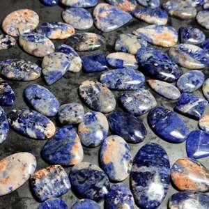 พลอยสังเคราะห์สังเคราะห์จากธรรมชาติสำหรับเครื่องประดับอัญมณีสีผสมสีฟ้าและเขียว - Product Image 2