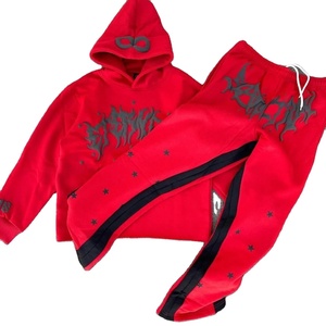 ชุดวอร์มปักลายผู้ชาย ดีไซน์ล่าสุด คุณภาพสูง ระบายอากาศได้ดี สวมใส่สบาย ขายดี กำลังเป็นที่นิยม - Product Image 1