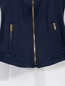 Veste de yoga slim fit pour femme, haut de sport extensible pour la course à pied, la gym, la remise en forme, vêtements de sport - Product Image 3