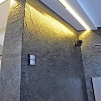 Revêtement mural extérieur en pierre naturelle flexible OEM, panneau décoratif, carrelage souple pour extérieur, ardoise, certifié CE, garantie 5 ans