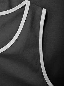 2026 Style Summer Cotton <b>Men</b> Gym Workout Tank Tops <b>singlet</b> gym sleeveless undershirt stringer with Custom Brand Logo Design Tags - Product Image 6