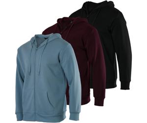 เสื้อแจ็คเก็ตฟลีซมีฮู้ดแบบซิปเต็มตัวสำหรับผู้ชาย พิมพ์ลายโลโก้ตามสั่ง ปี 2025 ผ้าฝ้ายคุณภาพสูง ไซส์ใหญ่ ระบายอากาศได้ดี ไม่หดตัว แห้งเร็ว เหมาะสำหรับฤดูหนาว - Product Image 3