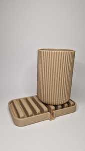 2025 plateau à savon en bois fabriqué à la main support de barre de savon Portable et Durable pour vanité de salle de bain et rangement de comptoir - Product Image 4