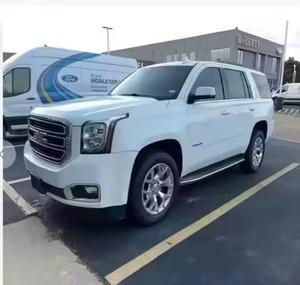 2017 GMC Yukon SLT Clean Usado Volante a la izquierda Caja de cambios automática Asientos de cuero AWD R18 Neumáticos Techo solar panorámico Aluminio - Product Image 1