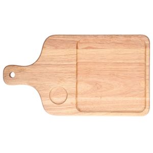 Tabla de cortar de madera de haya HF Crafts, picadora de queso Rectangular Lisa para utensilios de cocina para carpintería y decoración del hogar - Product Image 5