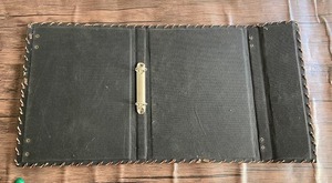 Diario de libro de sombras de cuero, cuaderno Supernatural con 7 piedras de gemas de Chakra, cristales de semiré curativos y pestillo - Product Image 4