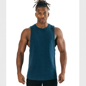 Camiseta sin mangas informal personalizada al por mayor, transpirable y de secado rápido, camiseta sin mangas, chaleco, nuevo diseño de moda, el mejor diseño personalizado - Product Image 1