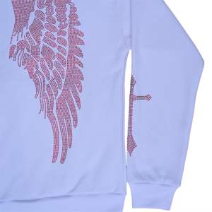 Sudadera con capucha ecológica para hombre con cremallera completa, sudaderas con capucha de lana de algodón con logotipo personalizado para hombre, ropa de calle sostenible, sudaderas blancas - Product Image 4