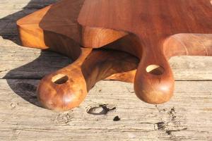 Planche à découper en bois avec poignée, lavable au lave-vaisselle, écologique, antibactérienne, en résine, planche à découper pour le fromage, de haute qualité - Product Image 5