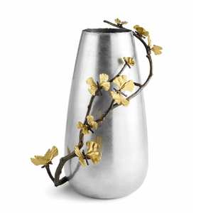 Hot Selling Handmade Steel Stud Mosaic Flower <b>Vase</b> in Two Sizes Modern Table <b>Vase</b> Aluminium Flower <b>Vase</b> in Wholesale Price - Product Image 5