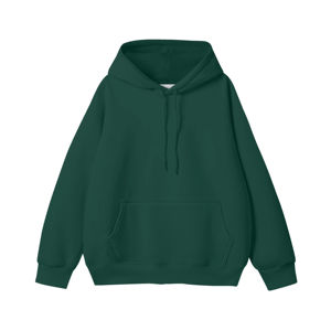 Sudadera con Capucha de 450 g/m², 100 % Algodón, Felpa Cálida, Parche Láser, Bordado, Impresión DTF, Nueva Llegada, Sudadera con Capucha Extra Grande con Cordón - Product Image 5