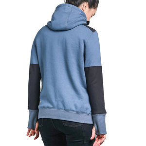 Nuevo diseño Otoño Invierno liso mujer sudaderas con capucha de lana suelta de gran tamaño moda pulóver Streetwear Sudadera con capucha - Product Image 6