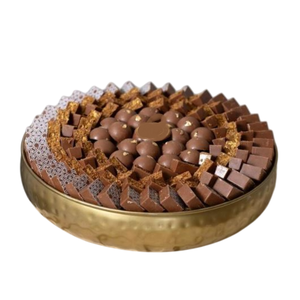 Admirable Design Chocolat Bol De Service Panier Avec Poignée Fêtes D'anniversaire De Mariage Chocolat Dessert Bonbons Bol De Service - Product Image 4