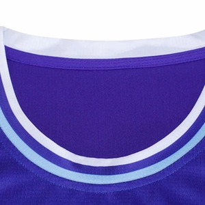 Vêtements de sport en gros Dernière conception Maillot de basket-ball en polyester respirant Grande taille Uniforme sportif pour adultes - Product Image 4