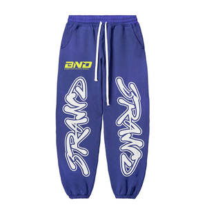 Street Style Sun Faded New Arrival Men Sweat Suit Baggy Look Rhinestone Acid Wash <b>2</b> <b>Piece</b> Hooded & Stacked <b>Pant</b> <b>Set</b> - Product Image 6