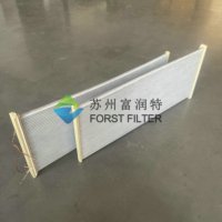 Système d'extraction des fumées et collecteur de poussières industriel, filtre à air à panneau plat, cartouche filtrante plissée en polyester, élément filtrant à plaques