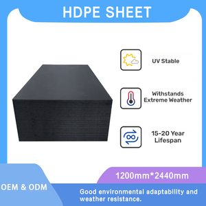 メーカー押出されたHdpeシート厚いUV耐性高密度ポリエチレンシート4 × 8 - Product Image 1