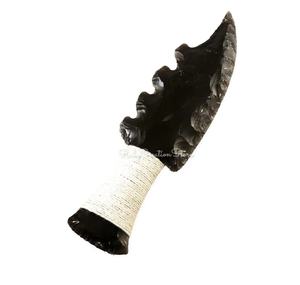 Cuchilla Ritual de Obsidiana Negra Tallada a Mano, Cristal Volcánico Natural de 3-6.5 Pulgadas, Herramienta Espiritual Decorativa - Product Image 2