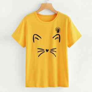 T-shirt long surdimensionné en coton personnalisé pour femmes avec robe streetwear à épaules tombantes pour chemisiers et chemises unis à coupe ample - Product Image 1