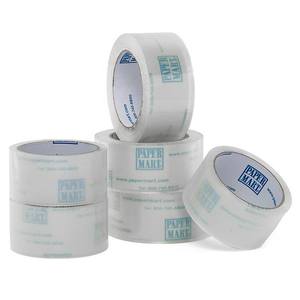 Super <b>Clear</b> BOPP Adhesive <b>Tape</b> for Bag Sealing Water Activated and Waterproof for Carton Sealing - Product Image 1