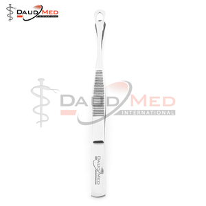 Pince à épiler à pointe éponge de finition non fendue meilleur fournisseur pince éponge produit en acier inoxydable de qualité Highland - Product Image 6