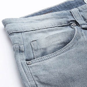 Ropa casual Venta en línea Pantalones vaqueros de impresión de moda para hombres Servicio OEM Precio bajo Prendas de vestir de moda Pantalones vaqueros de los hombres - Product Image 5