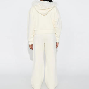 Survêtement d'hiver chaud respirant et réglable 2026 avec capuche et fermeture à glissière pour survêtement décontracté avec fermeture à glissière et poches - Product Image 2