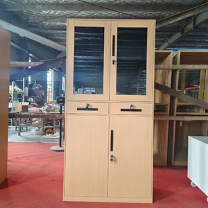 Gabinete <span class=keywords><strong>de</strong></span> archivo <span class=keywords><strong>de</strong></span> acero para uso doméstico <span class=keywords><strong>de</strong></span> oficina con acabado <span class=keywords><strong>de</strong></span> madera, casillero <span class=keywords><strong>de</strong></span> acero, <span class=keywords><strong>transferencia</strong></span> <span class=keywords><strong>de</strong></span> madera, casillero <span class=keywords><strong>de</strong></span> almacenamiento <span class=keywords><strong>de</strong></span> 4 puertas, armario <span class=keywords><strong>de</strong></span> Metal moderno - Product Image 3