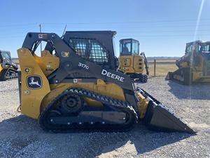 Minicargadora compacta de alto rendimiento para John Deere 317G, máquina de orugas frontal con motor de alta capacidad de carga y rodamientos como componente principal - Product Image 3