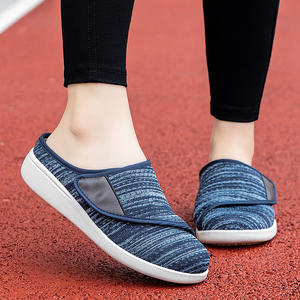Wholesale Anti-Slip <b>Elderly</b> Walking <b>Shoes</b> with Hook Loop Cushioned Design <b>for</b> Diabetics <b>Shoes</b> - Product Image 3