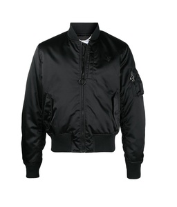 Blouson Bomber en Satin Personnalisé pour Homme avec Logo Frontal Style Urbain Hiver - Vente en Gros 2025 - Product Image 3