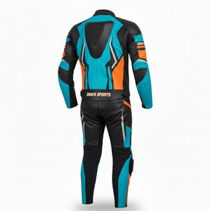 Traje de Motocicleta de Cuero Genuino 100% de Alta Calidad, Ropa Deportiva, Traje de Motocicleta de Talla Grande, Traje de Cuero de Motocicleta de Alta Calidad OEM - Product Image 2