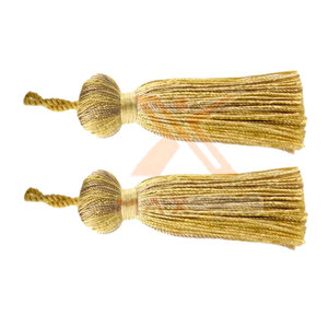 Glands de cérémonie personnalisables en nylon et polyester de haute qualité, couleur unie, durables - Product Image 3
