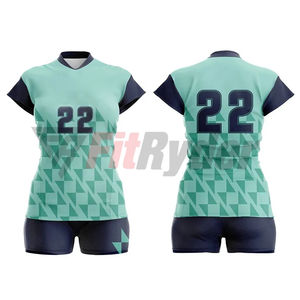 Gran oferta, uniforme de voleibol de secado rápido, uniforme de voleibol sublimado completo para hombres y mujeres, material de poliéster, venta al por mayor, personalizado - Product Image 5