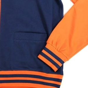 Pull en molleton décontracté brodé personnalisé cardigan pull en molleton à manches décontractées avec rayures pull unisexe d'hiver - Product Image 6