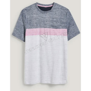 Camiseta Casual Transpirable de Manga Corta para Hombre, de Secado Rápido, Ligera, de Tela Texturizada de Algodón/Poliéster, con Logotipo Personalizado, en Varios Colores - Product Image 4