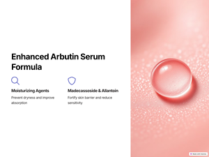 Suero Facial Blanqueador con Ácido Hialurónico y Arbutina de Origen Berry para el Cuidado de la Piel - Product Image 5