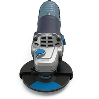 En gros Meuleuse à découper et à meuler métal sans balais AC 5 pouces 1550W à usage intensif 125mm 6 vitesses à arbre variable Pack d'outils nu