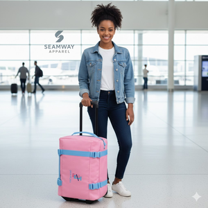 กระเป๋าเดินทางล้อลากขนาดใหญ่ รุ่นทันสมัย ยี่ห้อ Jack And Jill Of America สำหรับเดินทางแบบสบายๆ ขนาดพกพาขึ้นเครื่อง ทนทาน - Product Image 4