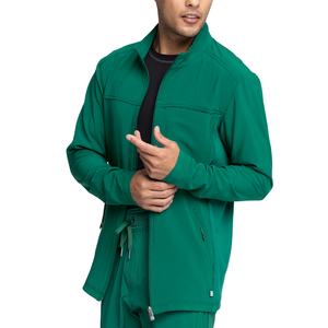 Nouvel Arrivage – Ensemble de Blouse et Pantalon Médical Homme Personnalisé OEM avec Fermeture Éclair, Tissu Sergé, Thermocollé Sans Couture, Matière de Haute Qualité, Couleurs Personnalisables, Usage Hospitalier - Product Image 4
