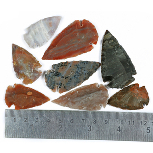 Agate pointes de flèches 1.50 pouces pierre précieuse tricotée à la main pour la décoration intérieure - Product Image 2