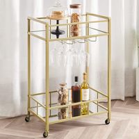 Chariot à main moderne pour une utilisation polyvalente dans le jardin, la chambre à coucher, la salle d'accueil, le salon, le centre commercial, le restaurant, le bar et autres applications
