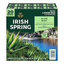 Jabón en Barra para Hombre Irish Spring, Hidratante, Iluminador, Portátil, Aroma Fresco y Limpio de 12 Horas, Uso en Manos/Cuerpo, Para Todo Tipo de Piel, Listo para Enviar - Product Image 2