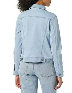 Newest Style Lady <b>Denim</b> Jean <b>Jacket</b> for Women's <b>Long</b> Sleeves Women Clothing Bulk Quantity <b>Denim</b> <b>Jackets</b> - Product Image 2