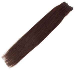 สำหรับต่อผม Halo แบบลอนธรรมชาติ 28 นิ้ว ผมแท้ Remy สีน้ำตาลเข้มแบบ Pre Bonded - Product Image 5
